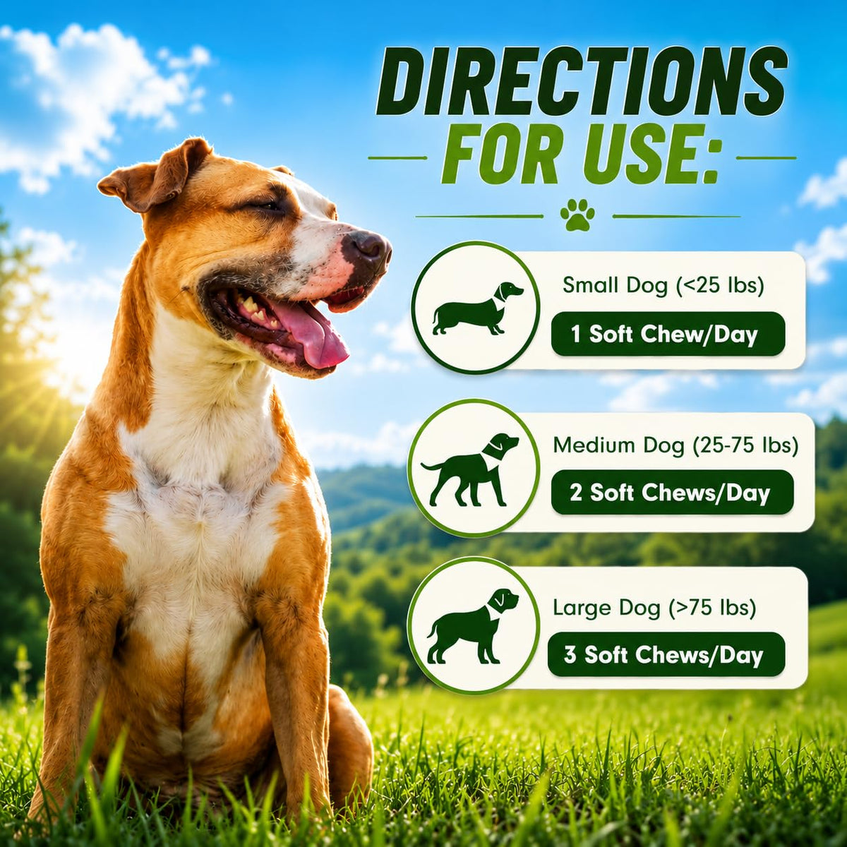 Liver Support Supplement for Dogs – Milk Thistle, Turmeric, Same & Choline – 90 Chews V6898