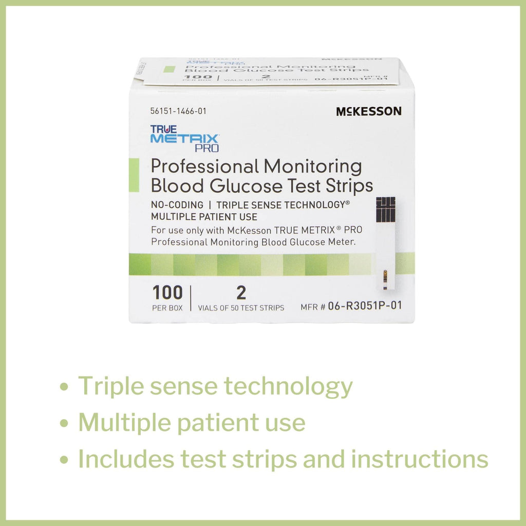 Blood Glucose Test Strips 100 Strips A64227