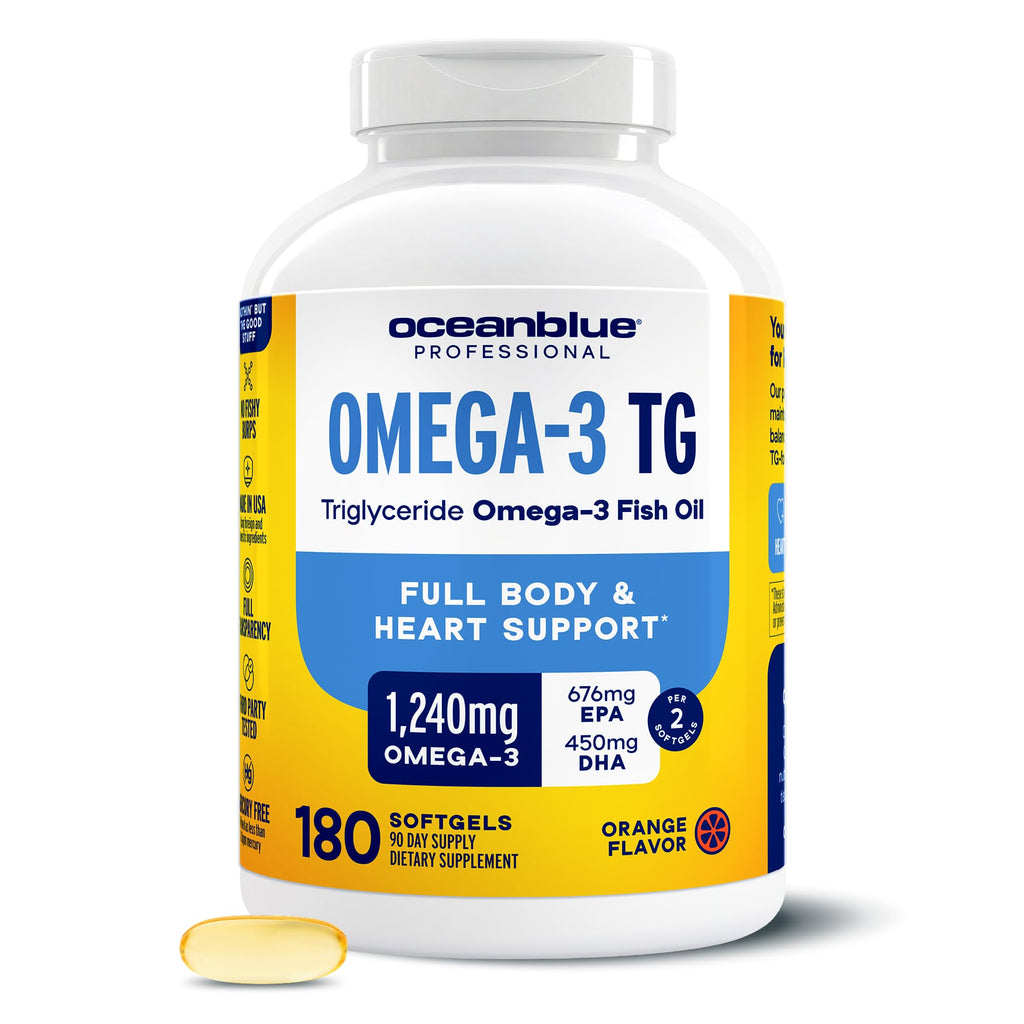 Omega-3 Fish Oil 180 Softgels H55667