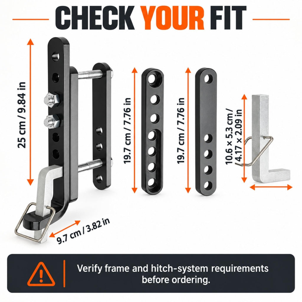 Trailer Sway Control Brackets, 2-Pack C283027