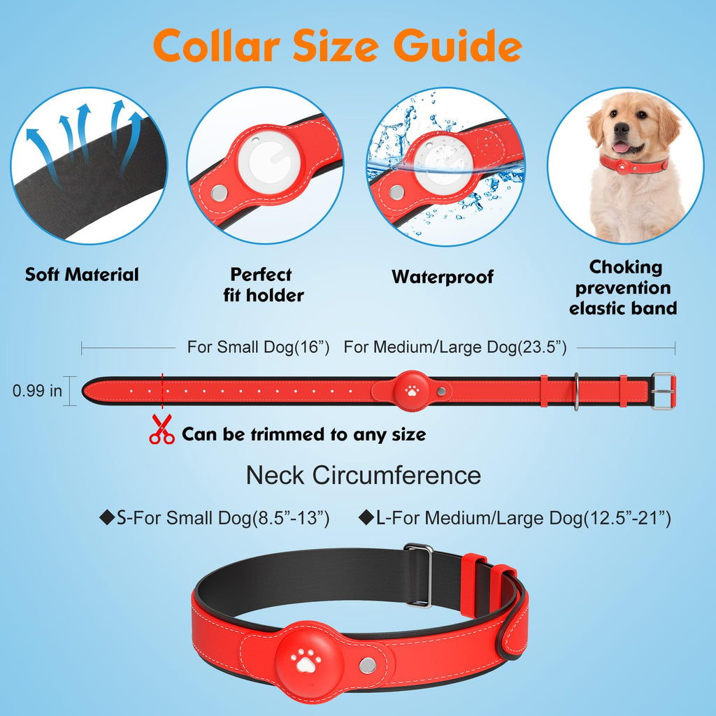 GPS Tracker for Dogs, Pet Location Tracker with Collar R684746