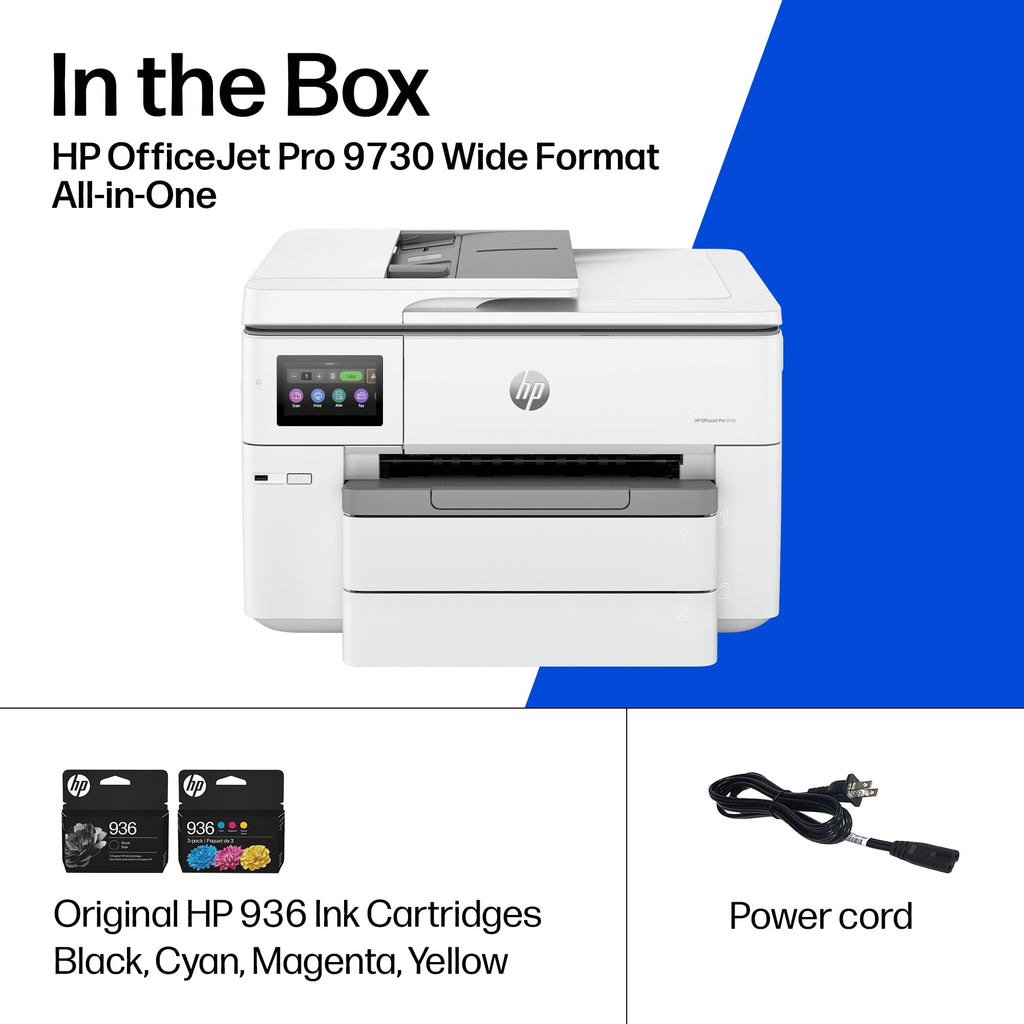 Wide-Format Wireless All-in-One Color Inkjet Printer U404000