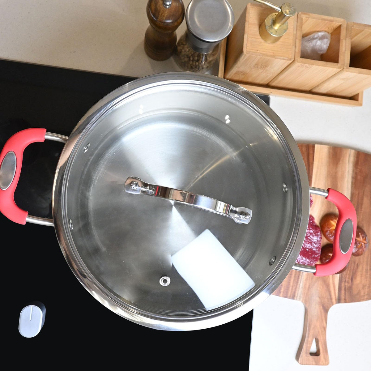 10 Inch Tempered Glass Pot & Pan Lid Q200892