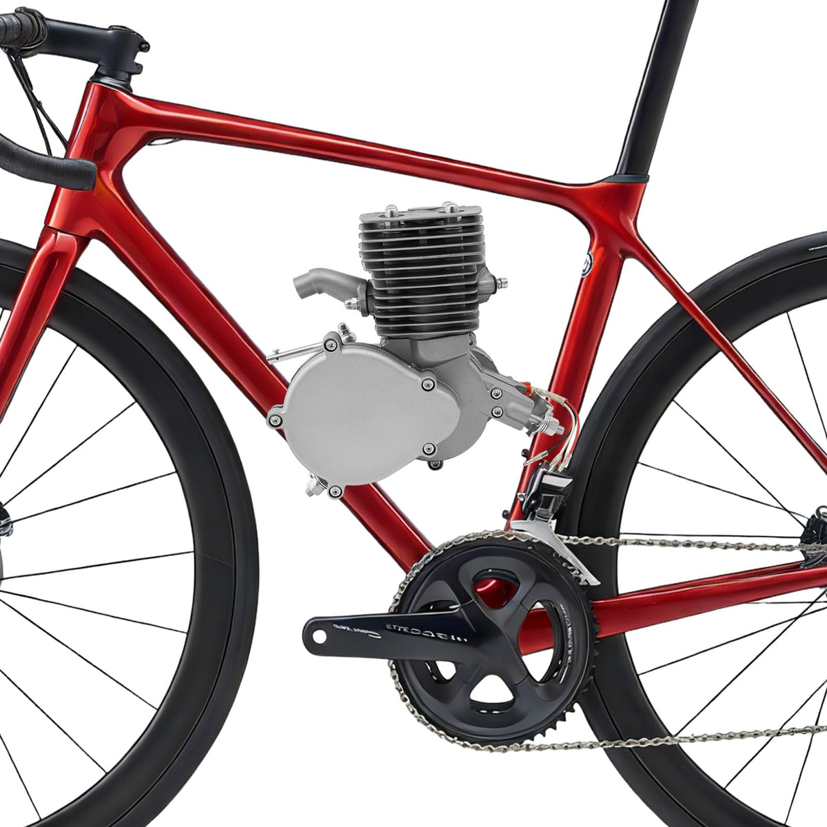 2-Stroke 100cc Air-Cooling Bicycle Engine Kit Q788