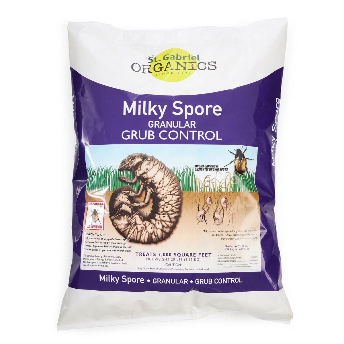 20 Pound Granular Japanese Beetle Grub Killer T2307