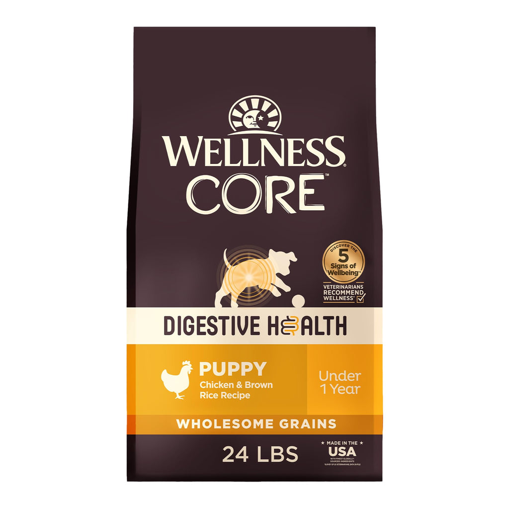 Chicken and Brown Rice Dry Dog Food, 24 lb Bag P3972