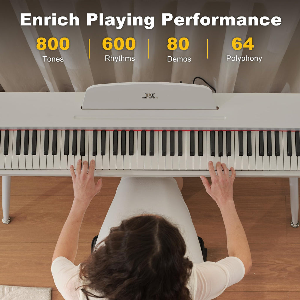88 Key Semi Weighted Digital Piano T414