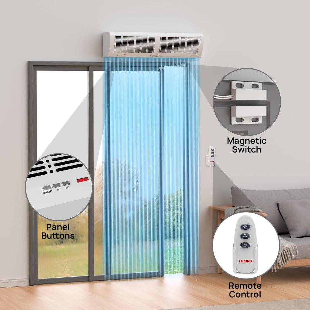 36-Inch Wall-Mounted Air Curtain Fan R388009