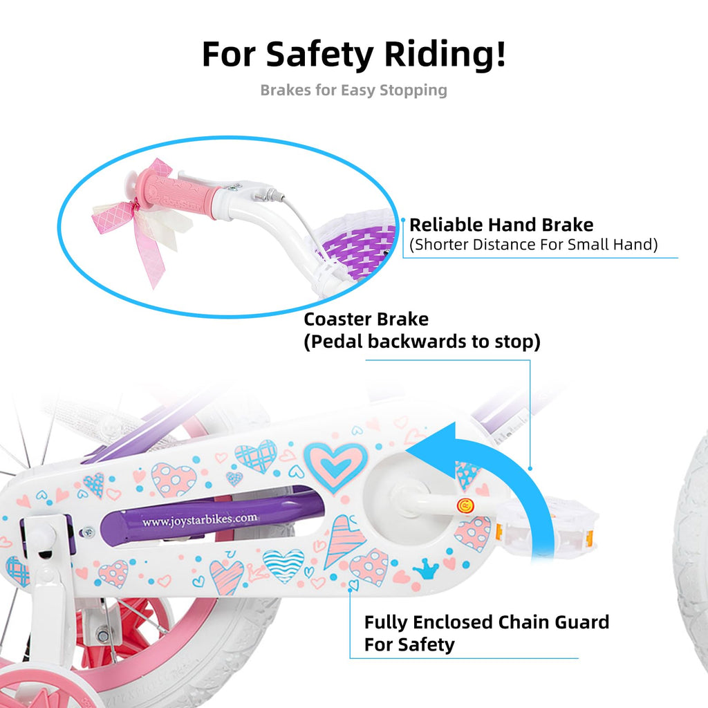 Girls Bike for Toddlers and Kids C66132
