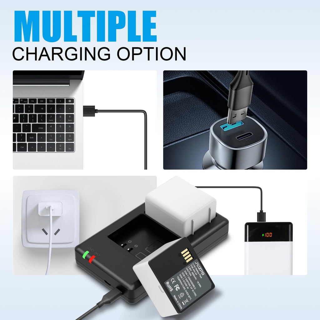 4800mAh Batteries with Dual Battery Charger X200