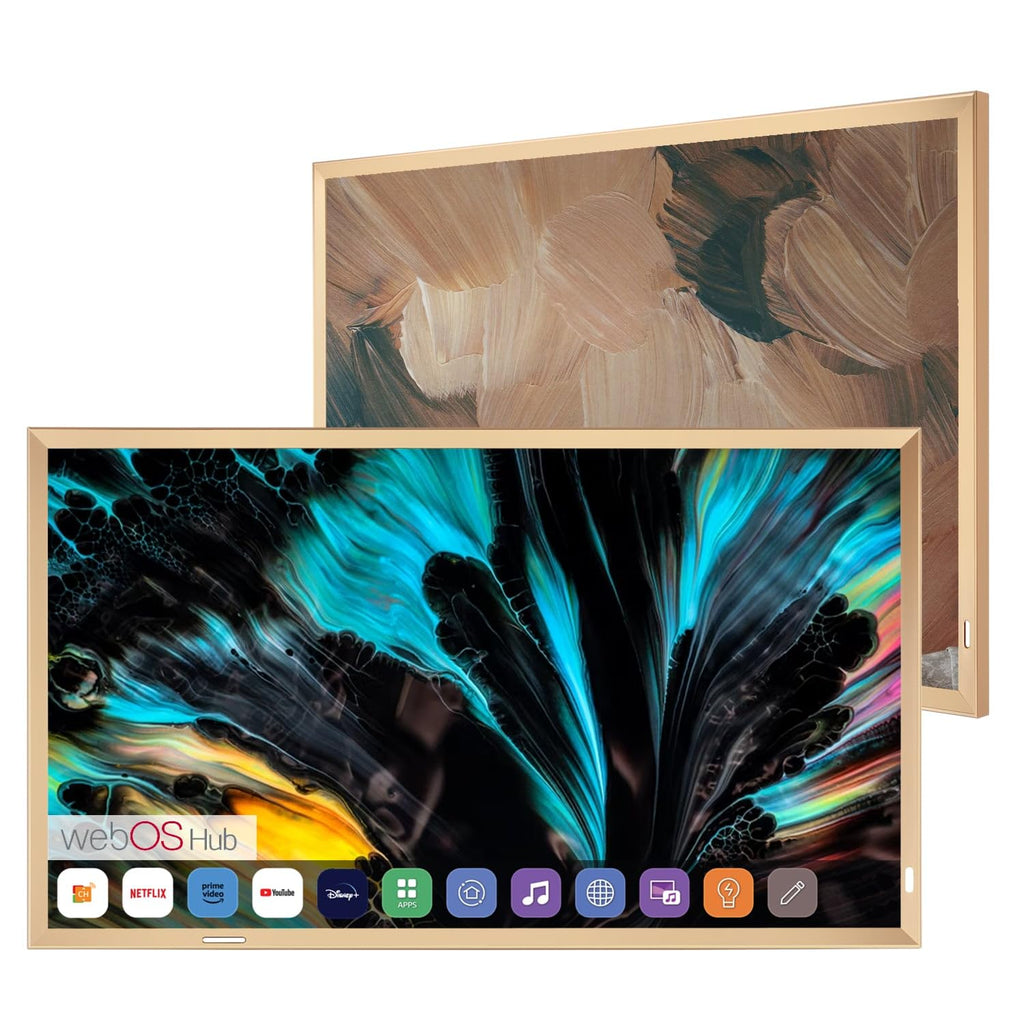 43-Inch Smart Mirror TV with Champagne Gold Aluminum Frame B1013
