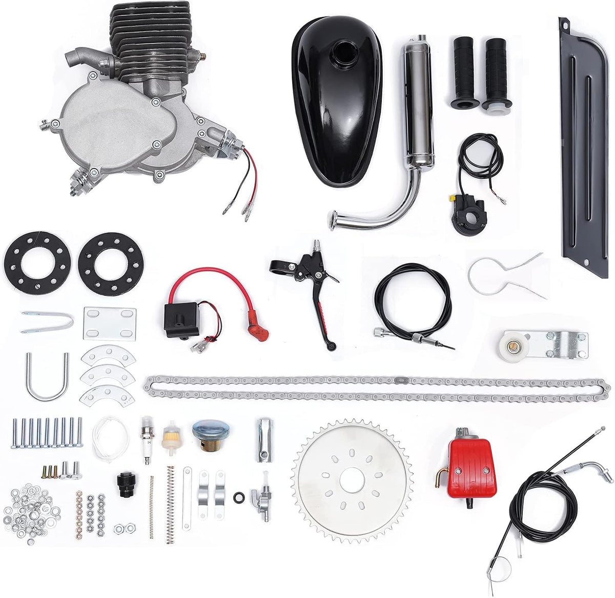 2-Stroke 100cc Air-Cooling Bicycle Engine Kit Q788