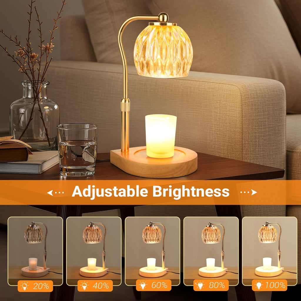 Candle Warmer Lamp with Timer and Dimmer Y552