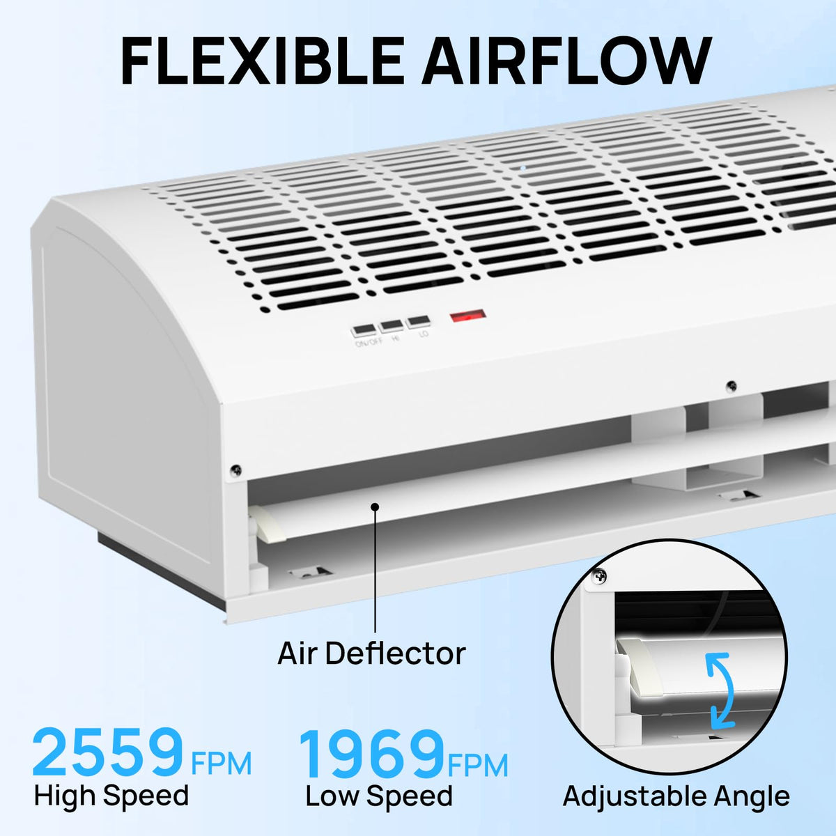 36-Inch Wall-Mounted Air Curtain Fan R388009