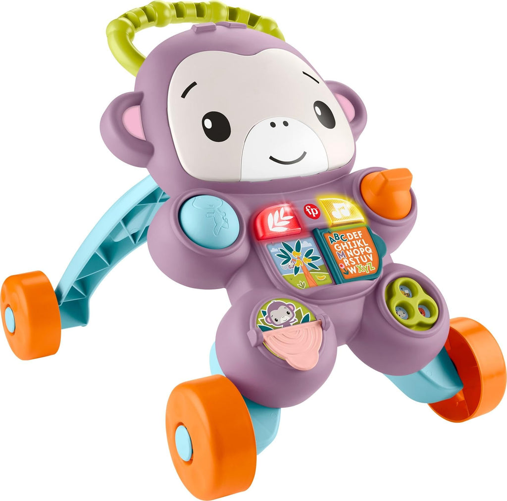 Purple Monkey Baby Walker with Music Lights & Activities G80636