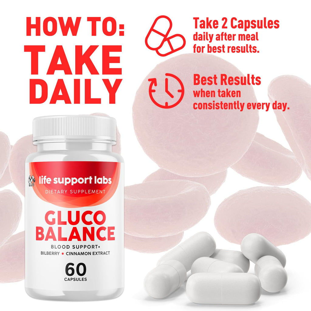 2 Pack 120 Capsules Blood Health Pills with Vitamins P5542