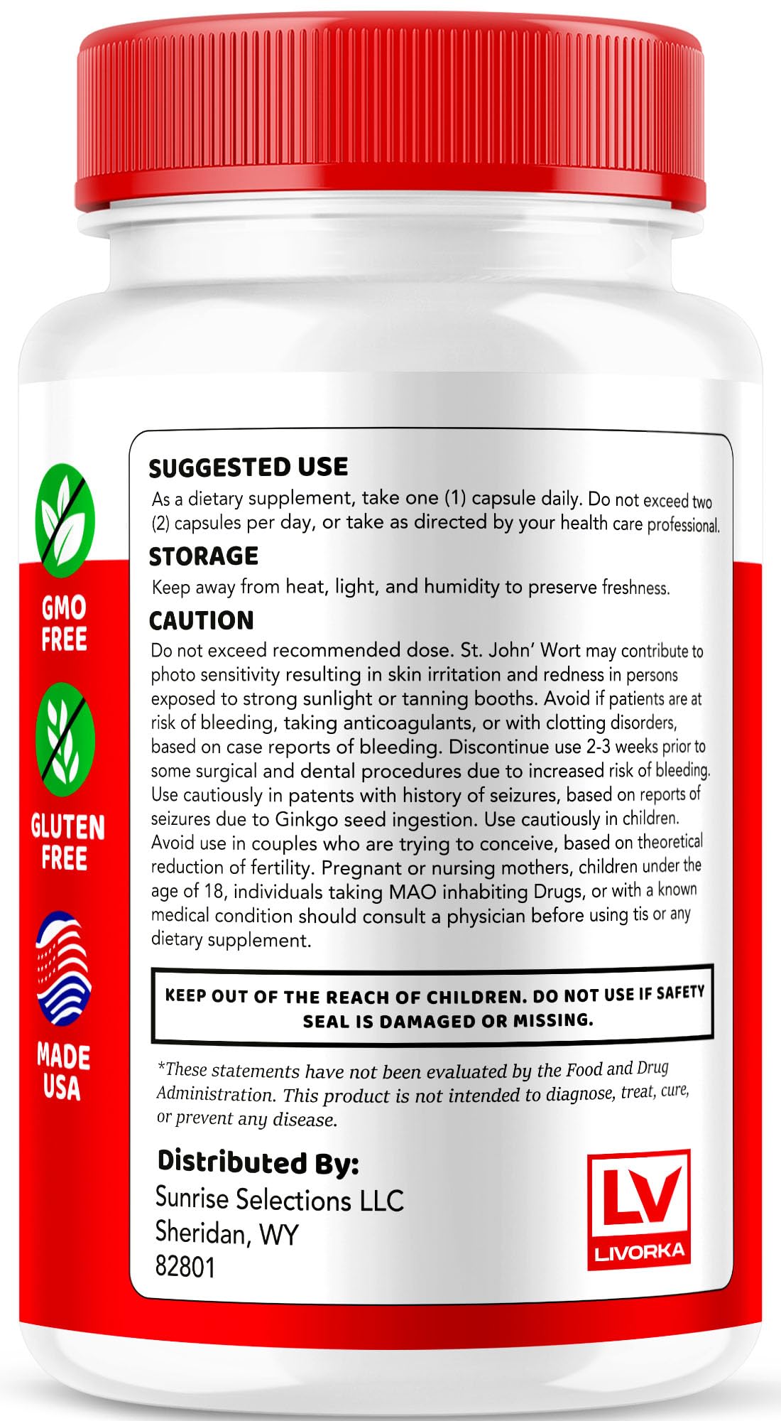2 Pack 60 Capsules Maximum Strength Capsules Supplement Q1650