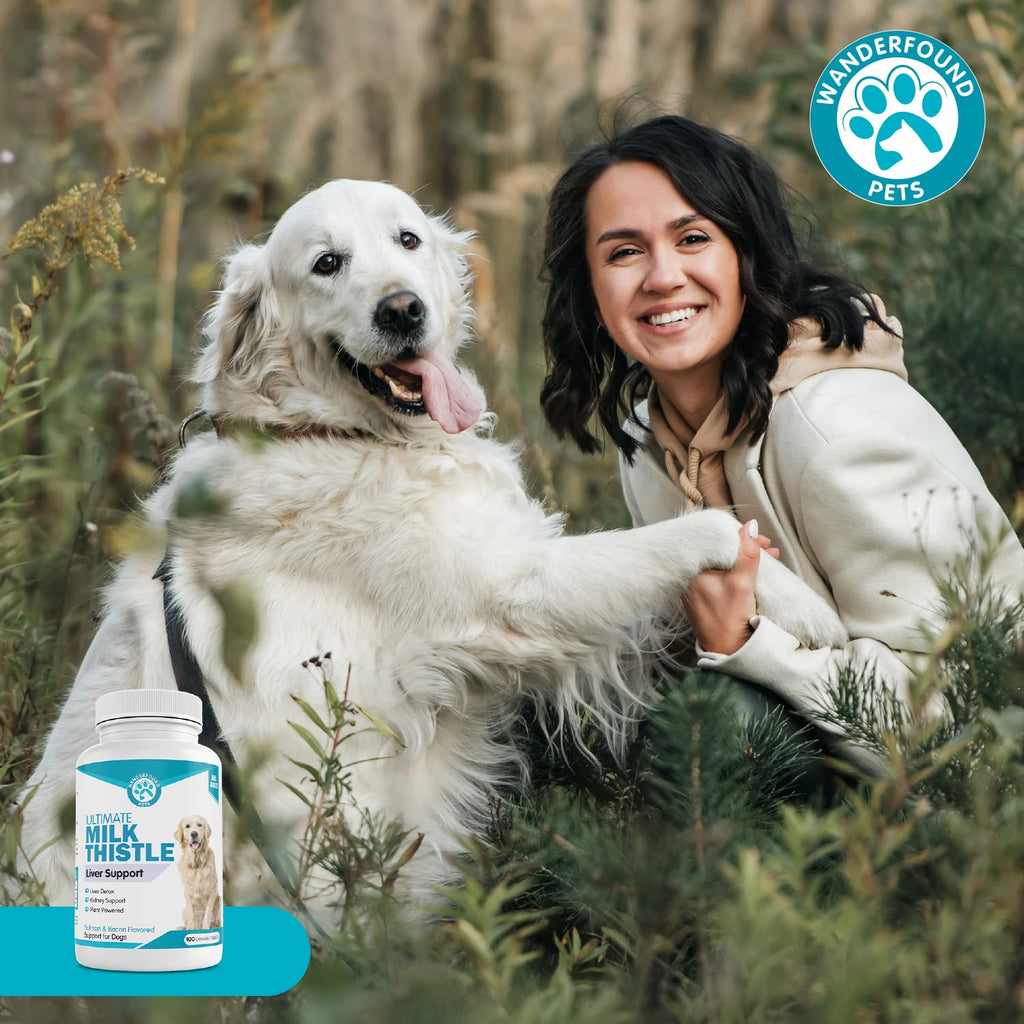 Milk Thistle for Dogs Chewable Tablets A191342