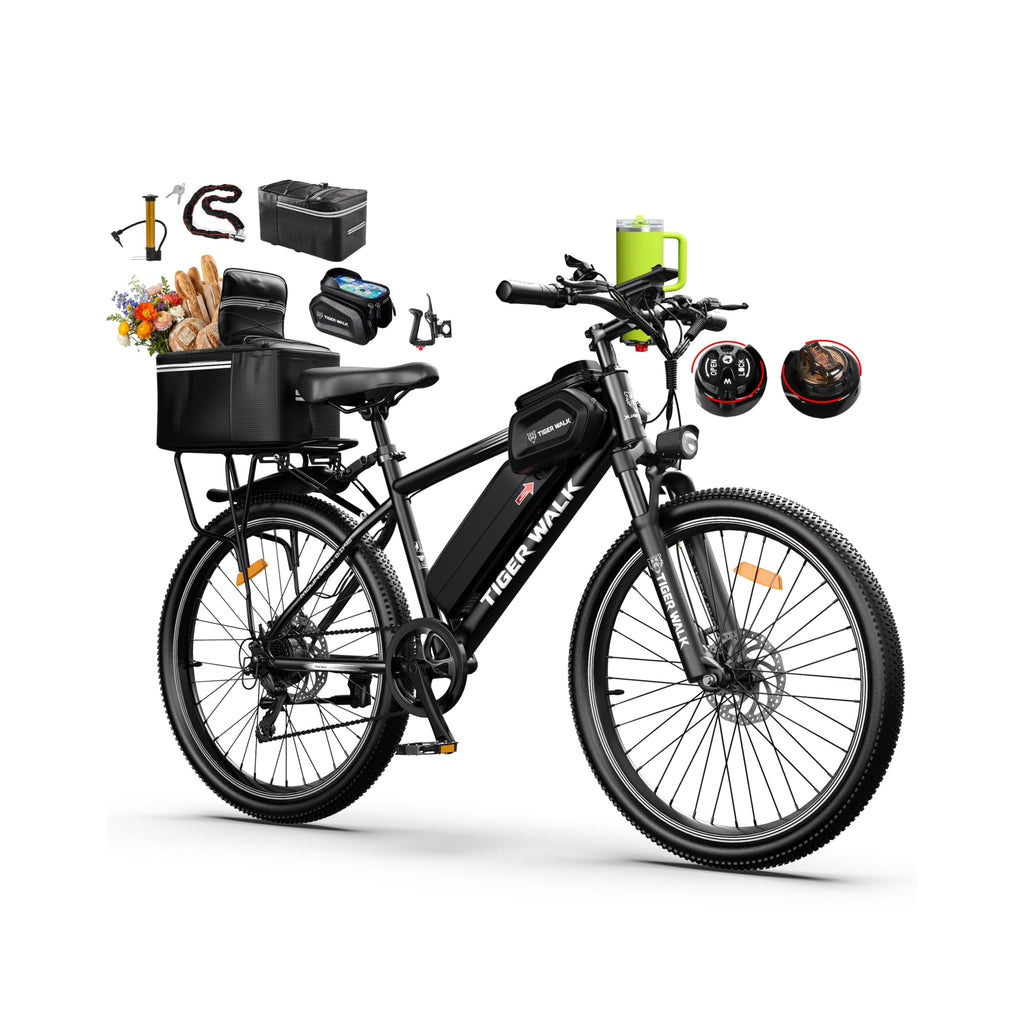 26" Electric Mountain Bike 48V 10Ah 7-Speed O1900