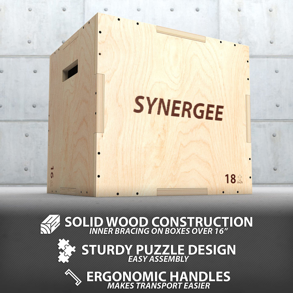3 in 1 Wood Plyo Box G757358