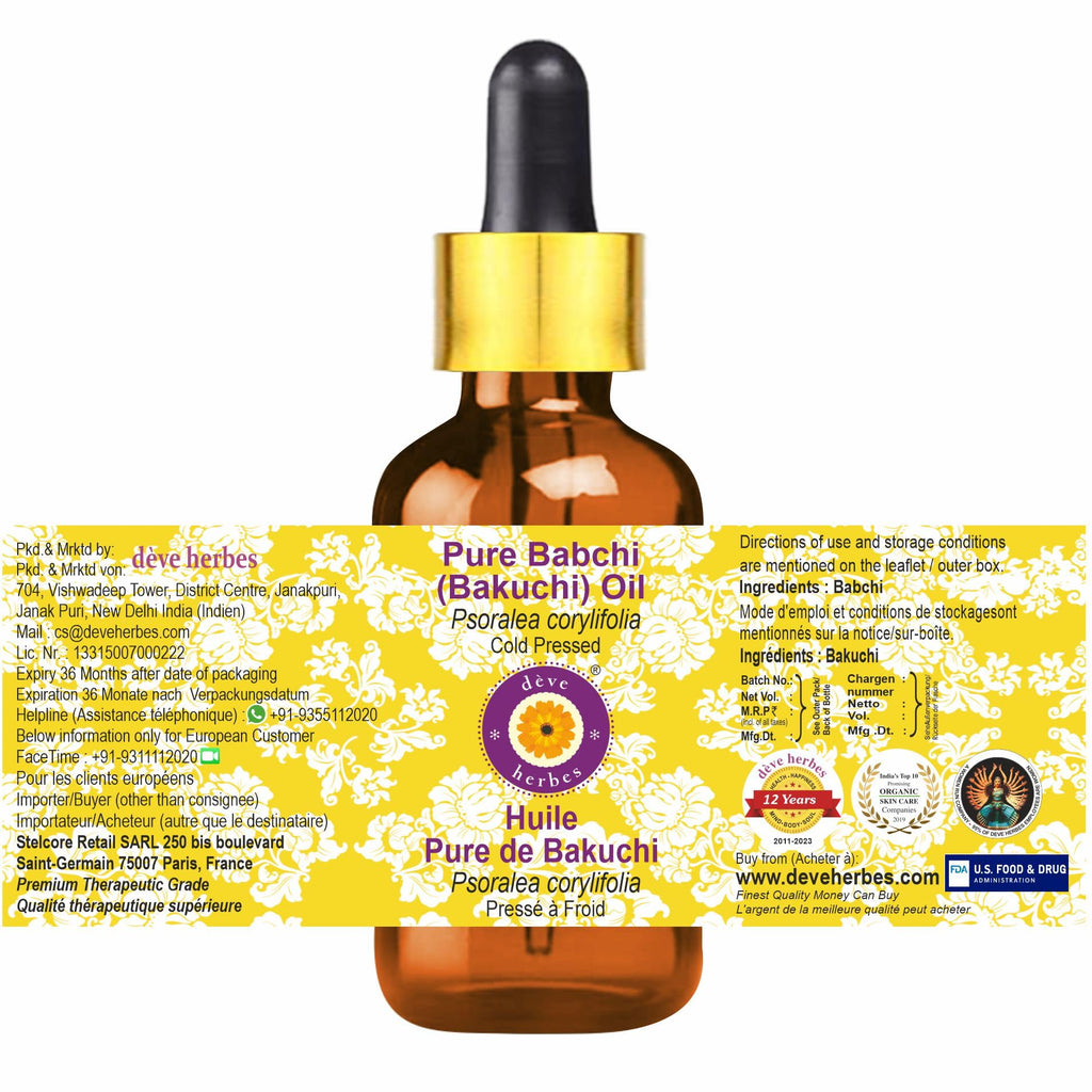 Babchi Oil with Glass Dropper 30ml Z325195