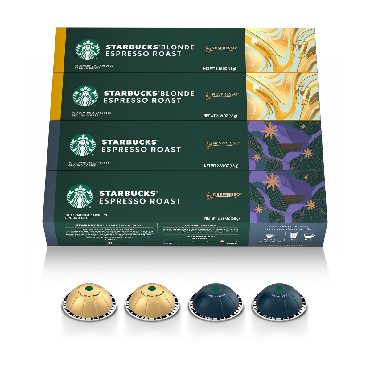 Espresso Variety Pack 40-count Espresso Pods J937