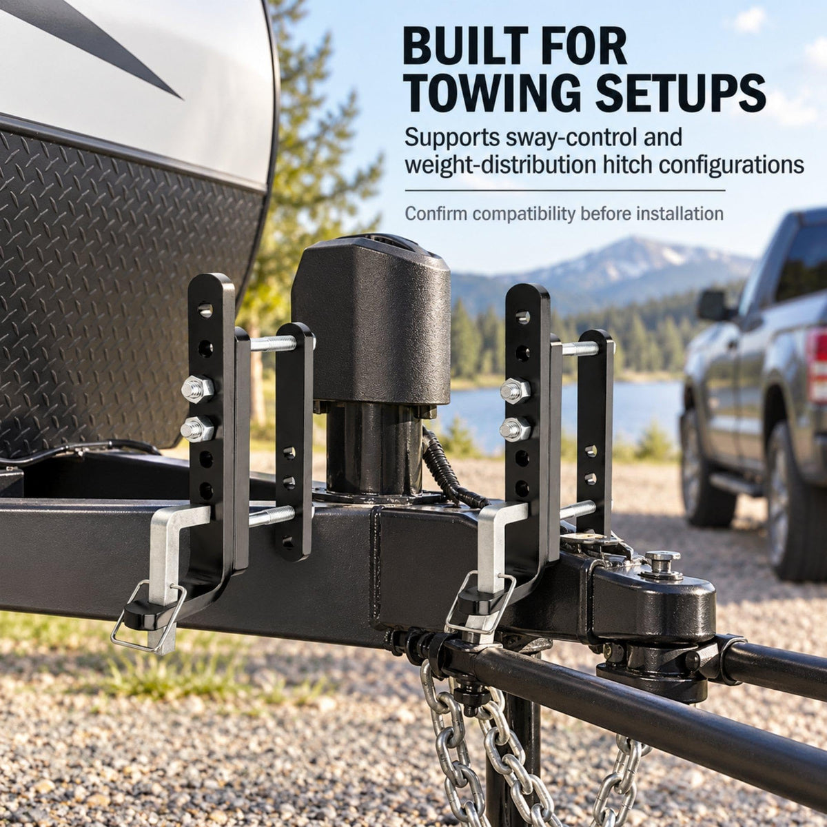 Trailer Sway Control Brackets, 2-Pack C283027