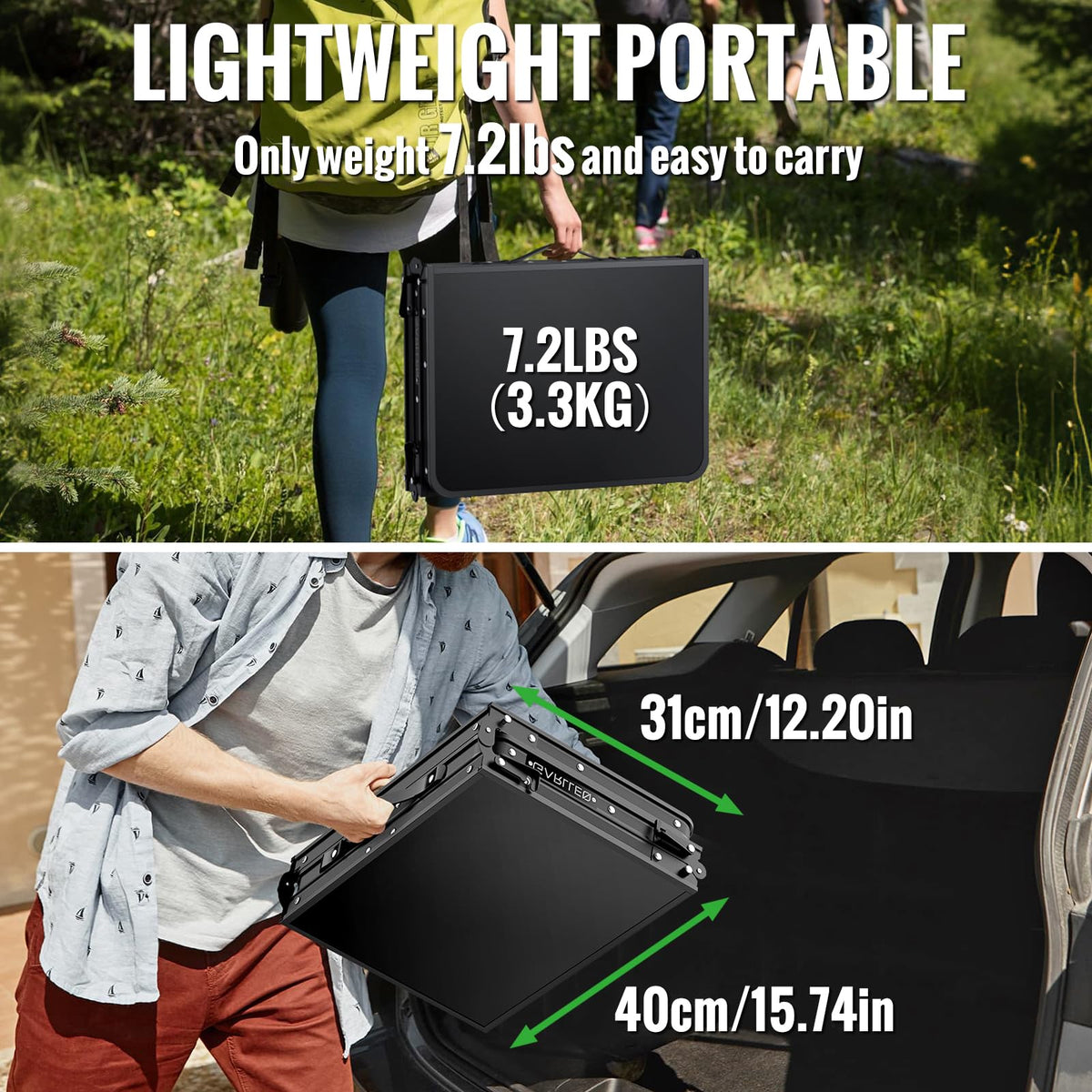 Folding Camping Table 3 Adjustable Height H892