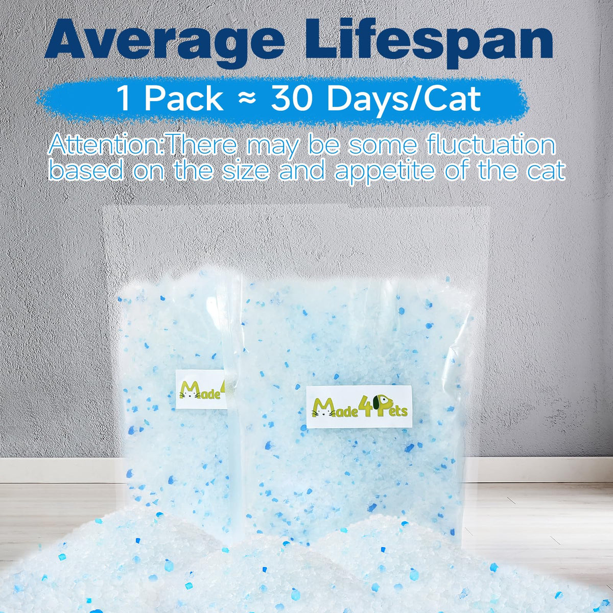 Cat Litter Crystals 19.8 lbs X398779