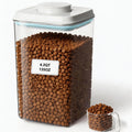 Dog Cat Treat Container with Scoop X886147