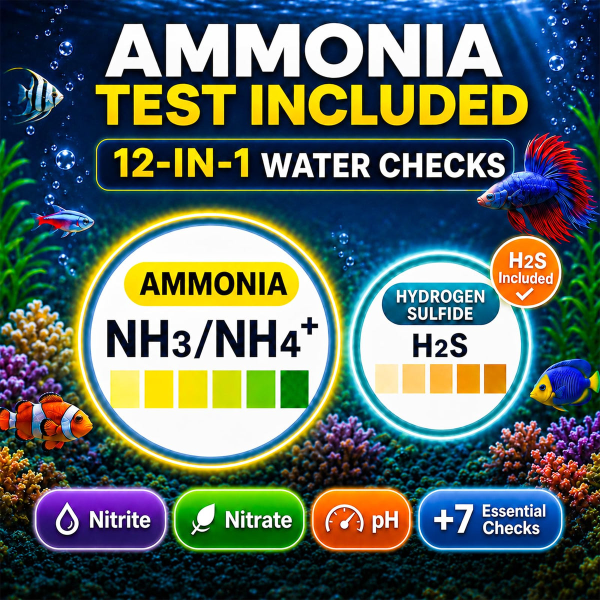 Aquarium Test Strips 50ct S406