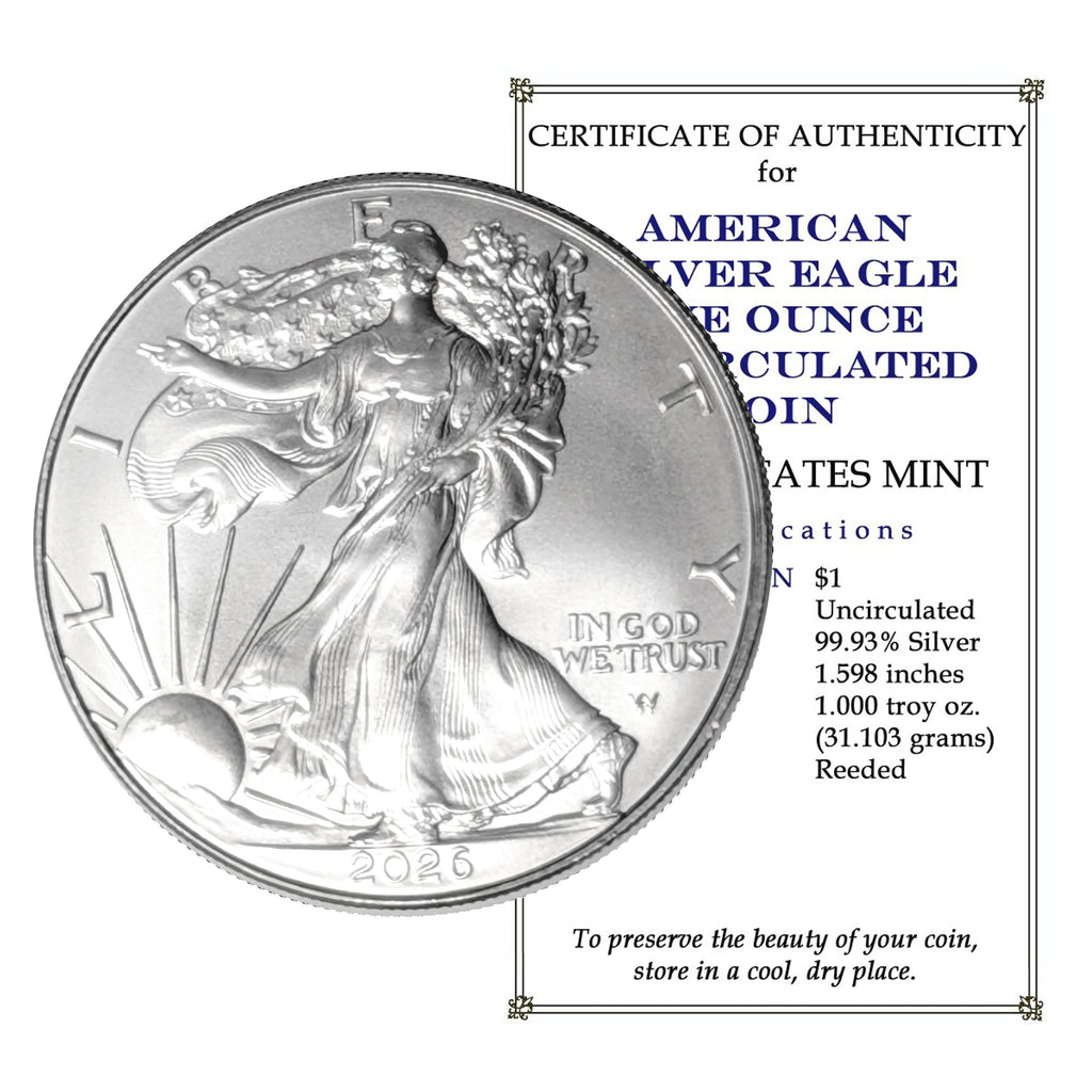 1 oz Silver Eagle Uncirculated W448773