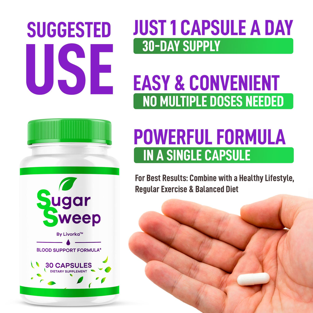 30 Capsules Supplement Pills M20644
