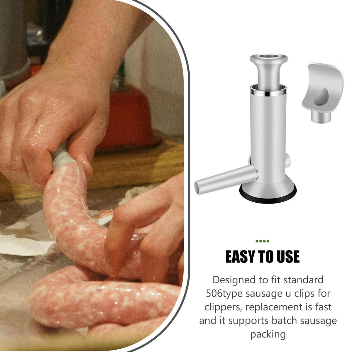 Vertical Sausage Stuffer and Meatball Maker Tool C478