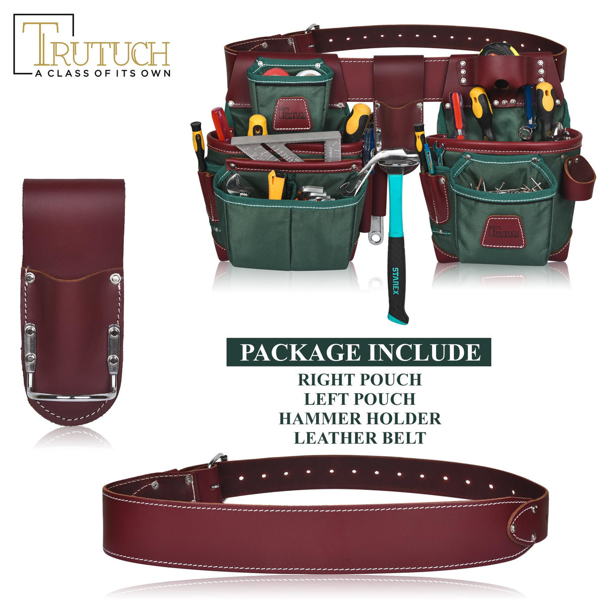Nylon and Leather Tool Belt V974400