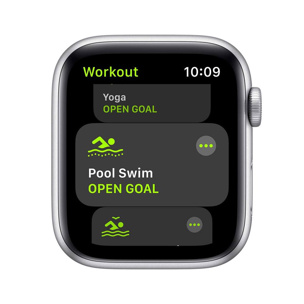 Silver Aluminum Case with White Sport Band Smartwatch F834