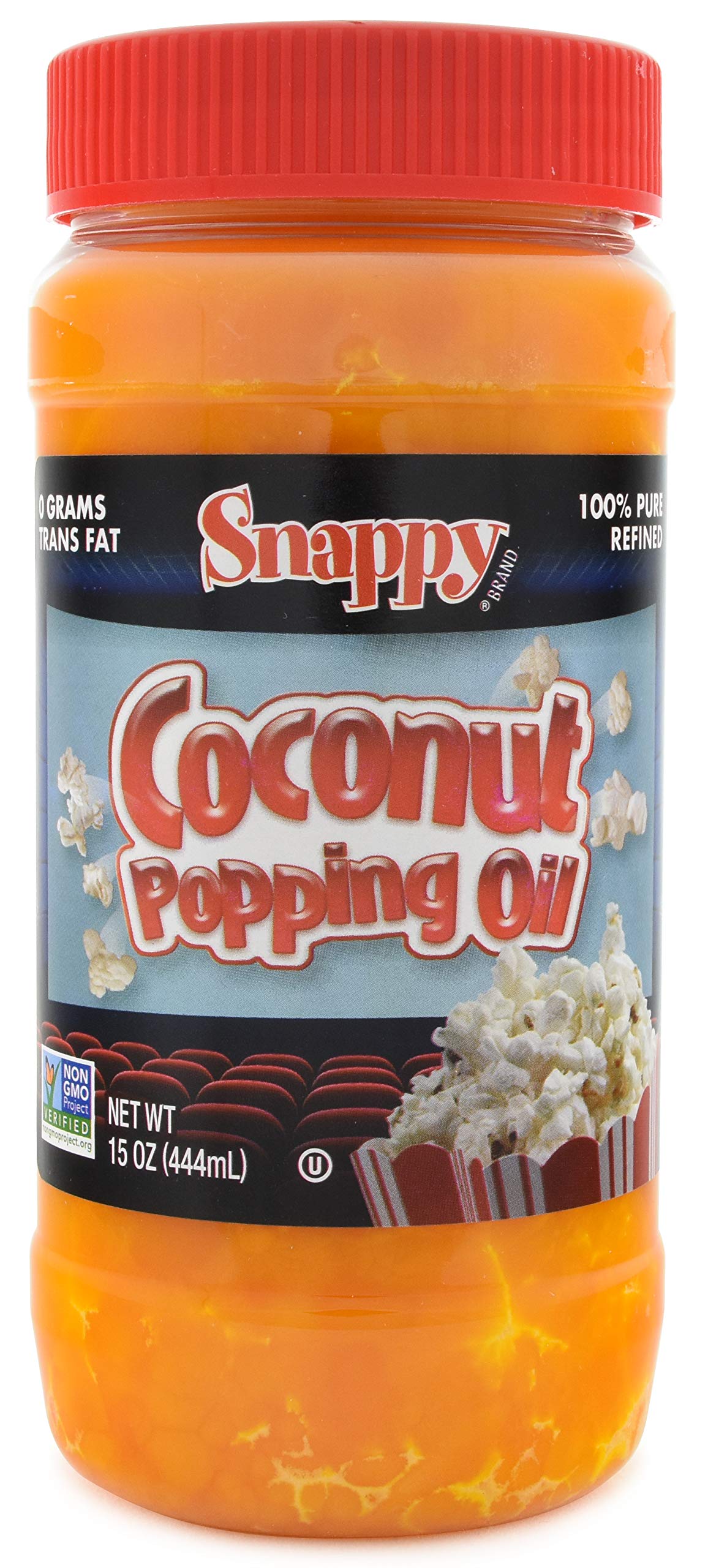 15 oz Coconut Popping Oil, 19 oz Buttery Popcorn Salt H430