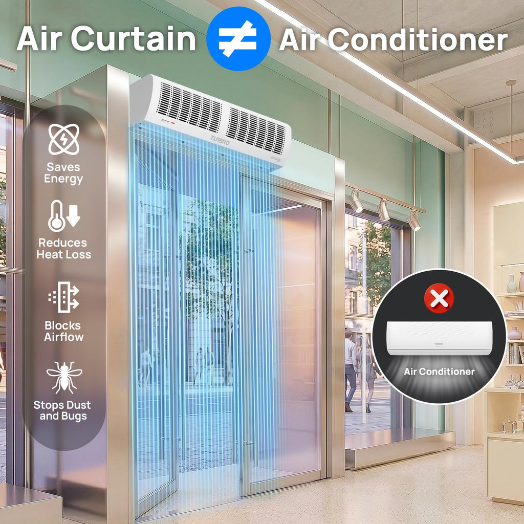 36-Inch Wall-Mounted Air Curtain Fan R388009