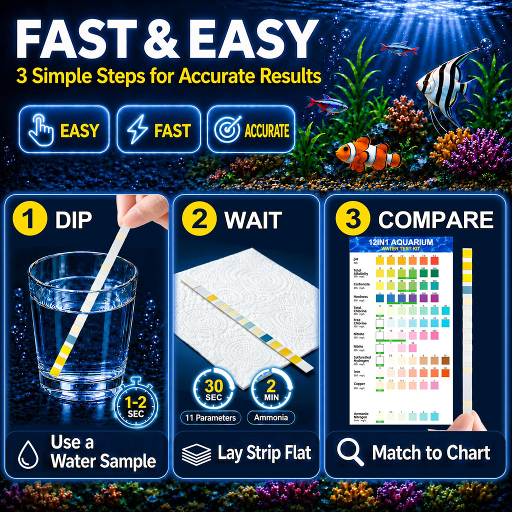 Aquarium Test Strips 50ct S406