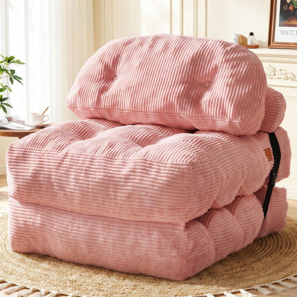 Folding Convertible Sofa Bed with Pillow Y84594