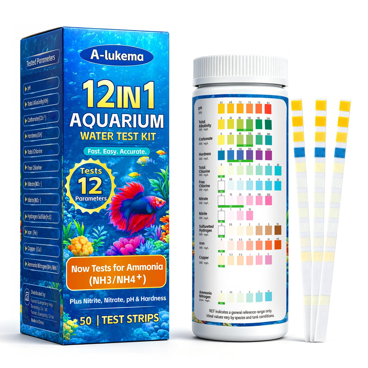 Aquarium Test Strips 50ct S406