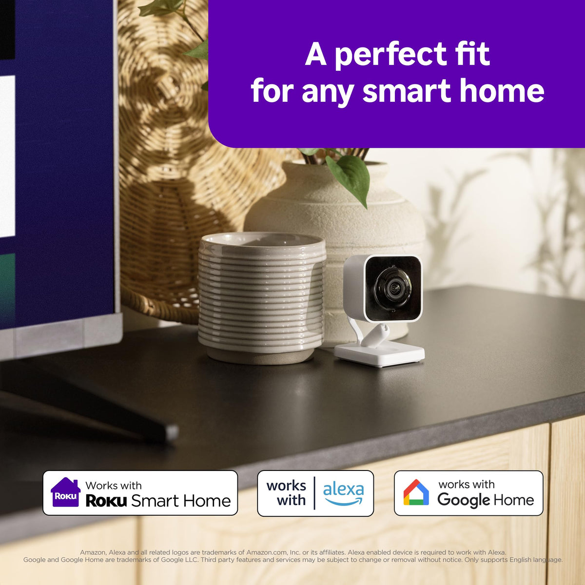 4K Streaming Stick + Indoor Security Camera 1-Pack E623