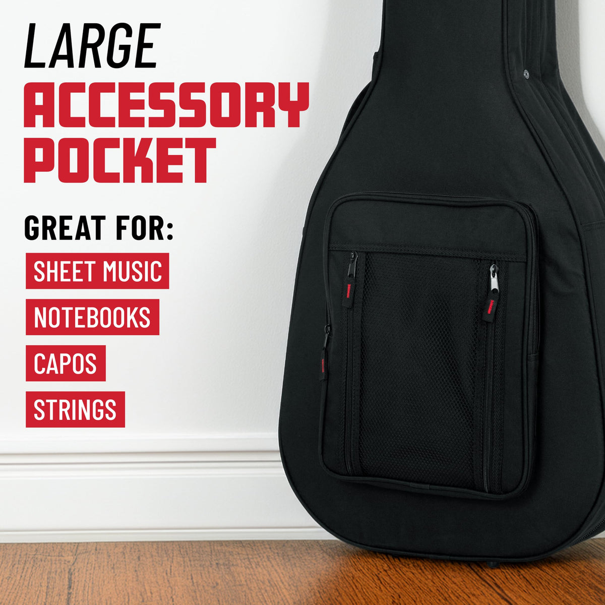 Lightweight Polyfoam Guitar Case I200626