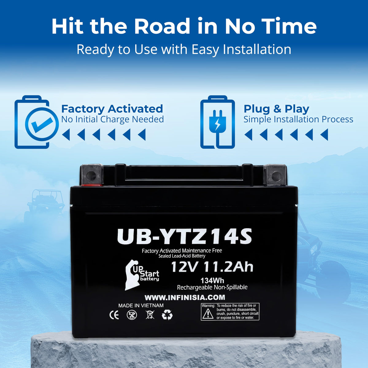 12V 11.2Ah Battery G198