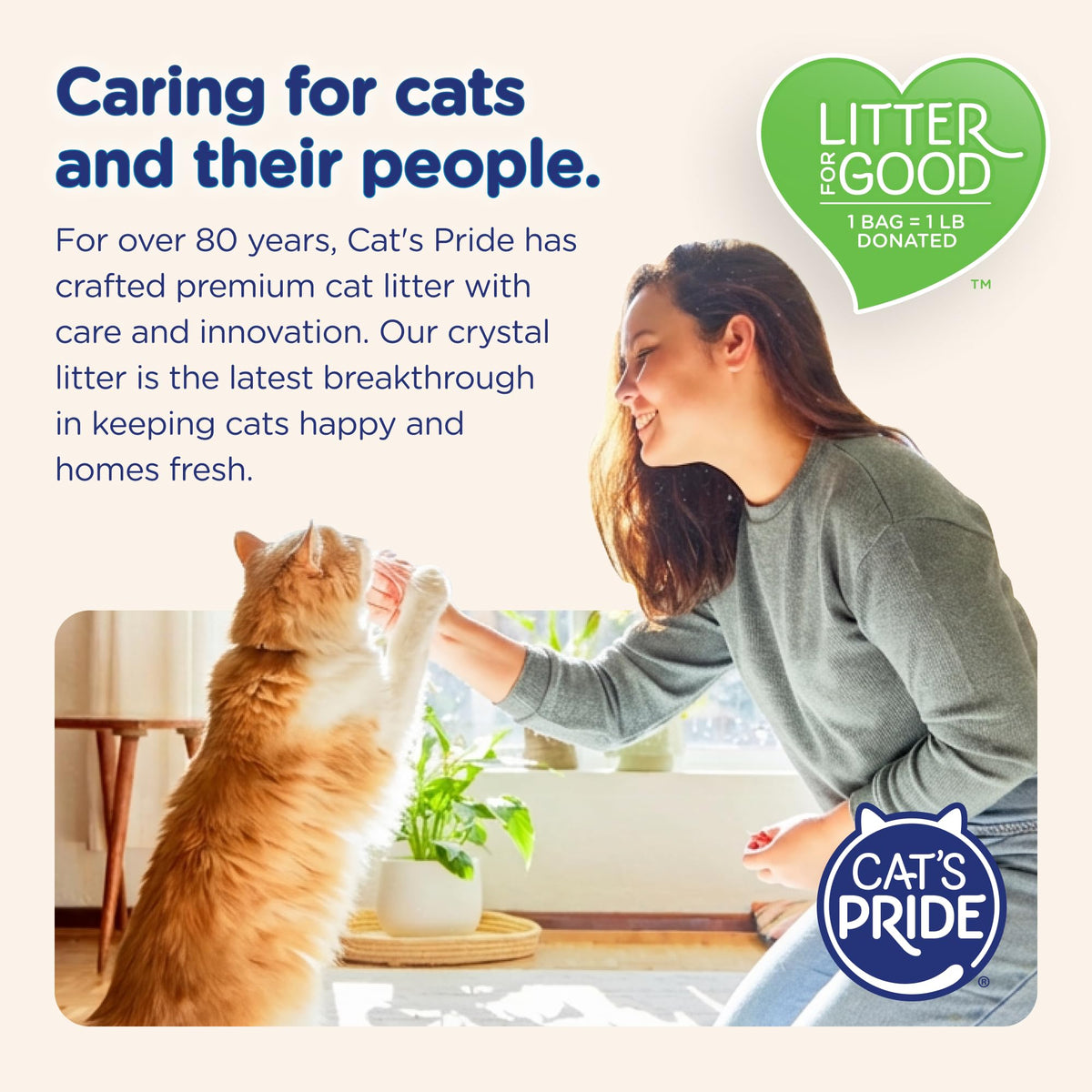 Scented Micro Crystals Litter 6.5lb V5901