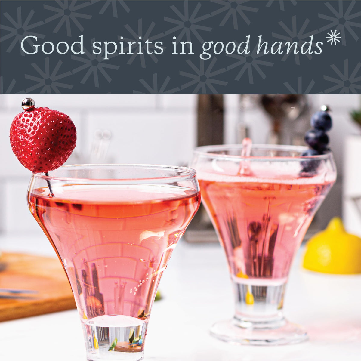 Crystal Clear 6 Ounce Stemless Martini Glasses Set of 12 B9767