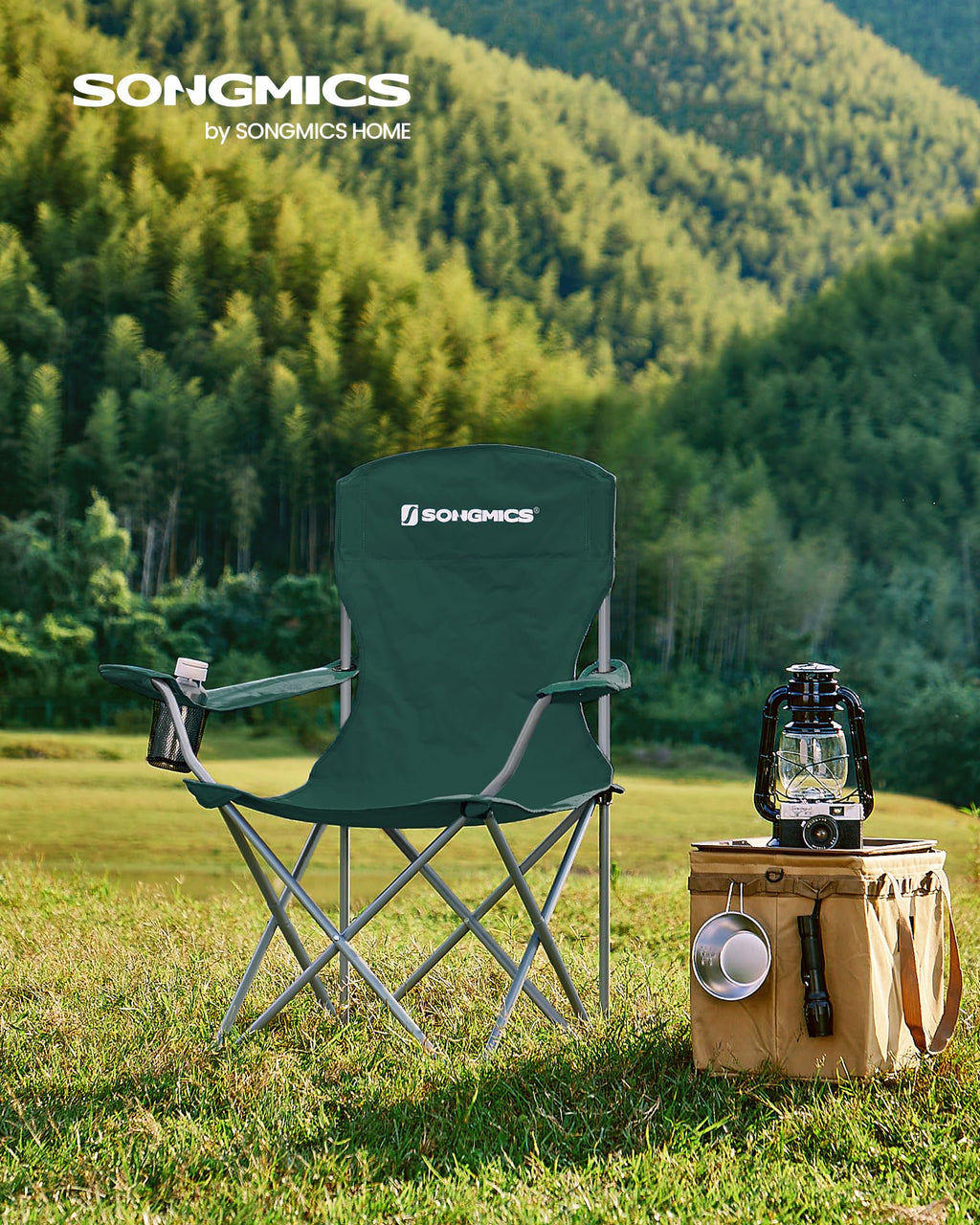 Set of 2 Folding Camping Chairs X332