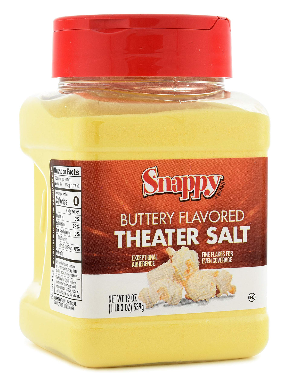 15 oz Coconut Popping Oil, 19 oz Buttery Popcorn Salt H430